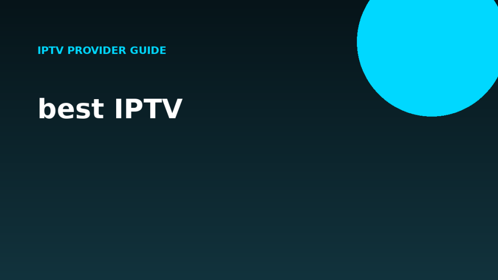 best IPTV